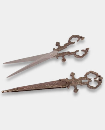 Scissors à la Short Sword with Decorative Scabbard