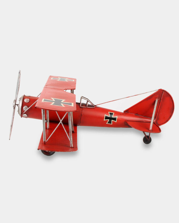 Samolot Czerwony Baron Model Metalowy